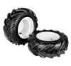 Coppia ruote Tractor in gomma 16x6.50-8 [Dischi fissi] - COD. 912712