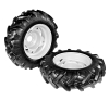 Coppia Ruote Tractor in gomma 6.5/80-12 [Dischi registrabili] - COD. 901212