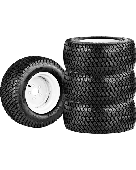 Set 4 ruote Garden in gomma 23x10.50-12 - COD.918512