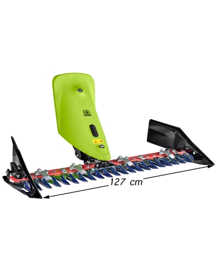 Mähantrieb (Hebelgetriebe) mit cm 127 Fingerbalken mit breiteren Messerklingen