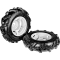 Pneumatic Tractor wheels 5.00-10 (adjustable disks); pair