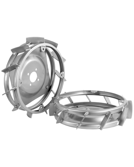 Pair wide steel wheel Ø 40X10 cm- COD. 920312