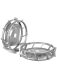 Pair wide steel wheels Ø 46 X 12 cm - COD. 922212