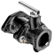 Front coupling assembly for quick coupling Ø 5 cm for swinging front blade 
