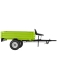 Tipping towed trailer 150X110 cm, with brakes - COD. 9D0321