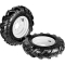 Roues pneumatiques tractor 4.00-8 (jantes fixes avec 2 positions) ; paire  