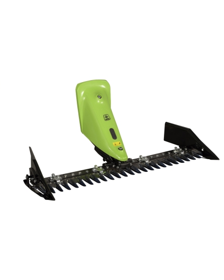 Barre de coupe centrale avec dents intermédiaires, 127 cm, à mouvement à bain d'huile