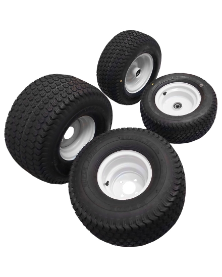 Set roues gazon